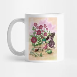 August 19th birthday flower Mug